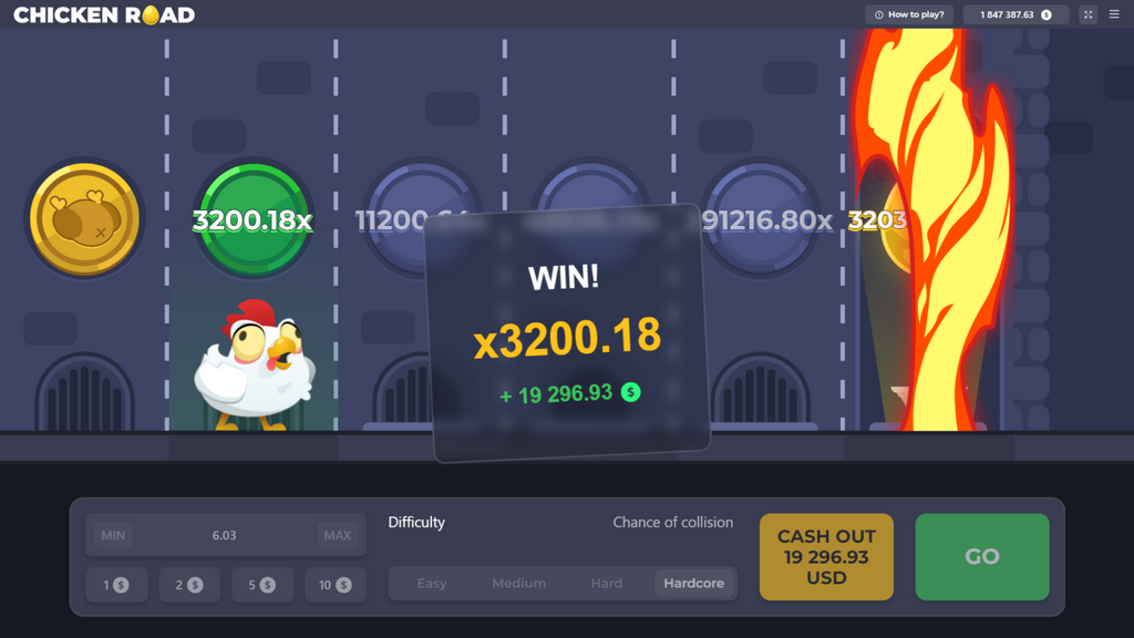 Videogioco Chicken Road in India