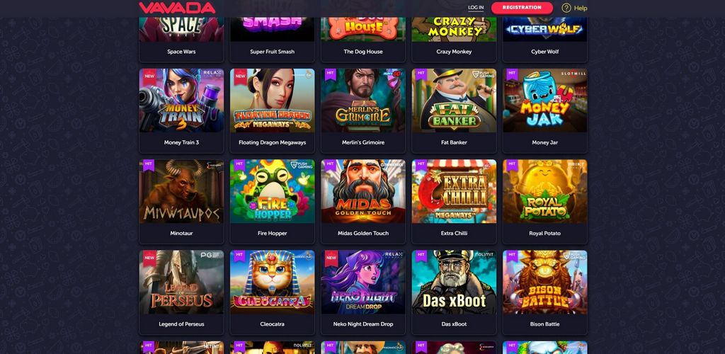 Обзор и бонусы онлайн-казино VAVADA