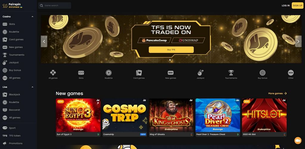 Fairspin Casino: ¡Obtén un bono del 200% en tu primer depósito, hasta 2500 CA!